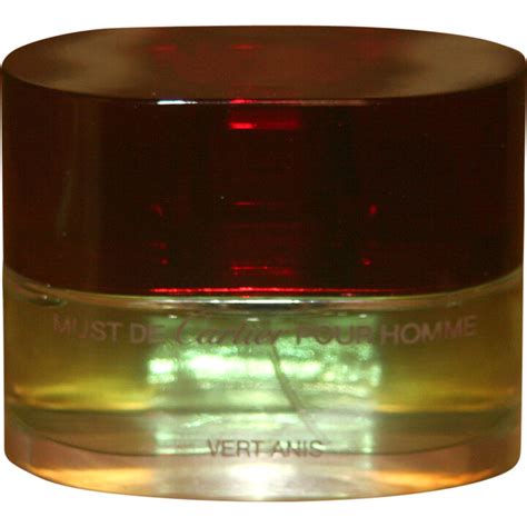 must de cartier pour homme vert anis